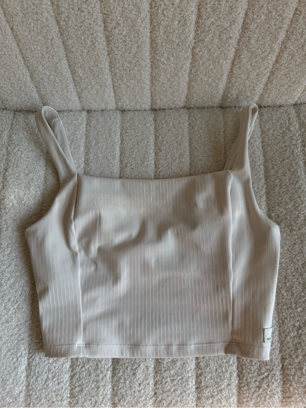 Vuori Inversion Rib Support Tank | Marshmellow | Medium - Picture 3 of 5